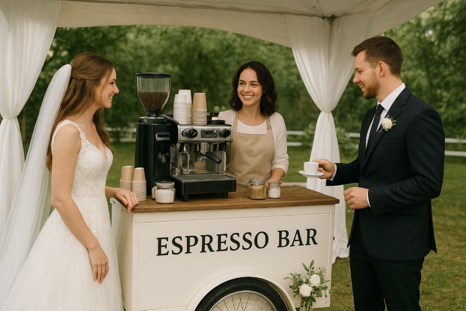 Espresso Bar for Wedding