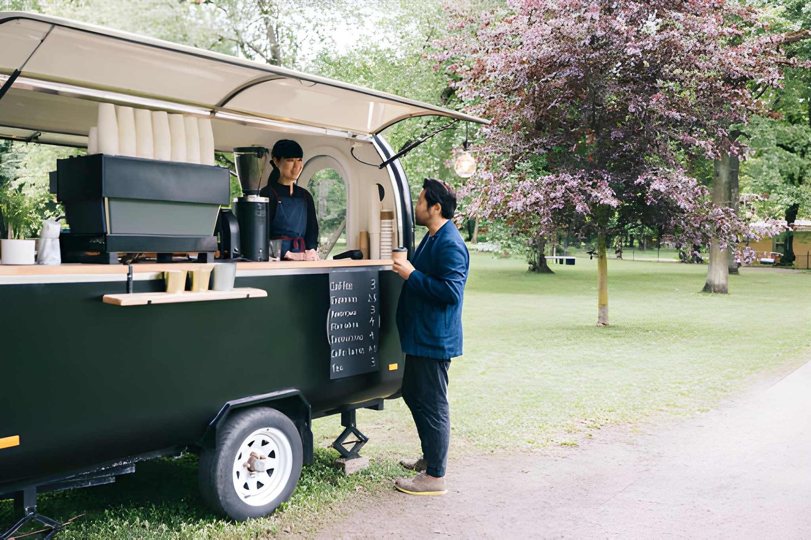 coffee cart wedding Singapore